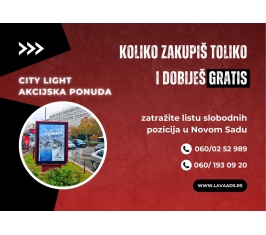 AKCIJSKA PONUDA - CITY LIGHT